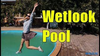 Wetlook Swimming Girl | Wetlook skirt | Wetlook Pool Outdoor