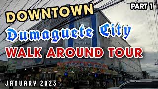 DUMAGUETE CITY DOWNTOWN  | Walk Trough | SILLIMAN | PORT | PERDICES STREET | Explore DUMAGUETE
