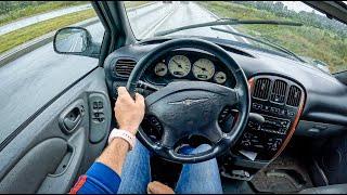 2004 Chrysler Voyager [2.8 CRD 150HP] |0-100| POV Test Drive #1387 Joe Black