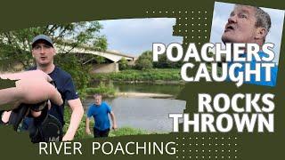 Poachers Caught in Closed Season- Rocks Thrown Police Called