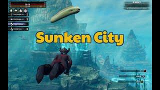 Conan Exiles farming skeleton keys and armor weapons sunken city dungeon of Dagon 3 skull boss