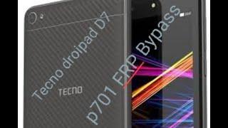 TECNO P701 (DroiPAD D7) FRP BYPASS Without PC. All MTK android 7.0 Google Account Unlock Without PC.