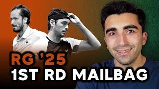 1st Round Mailbag (Medvedev, Cerundolo, Fonseca, Fritz, Osaka) | Roland Garros 2024