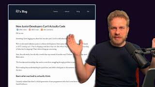 Are devs getting dumber because of AI?