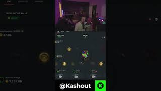 2800 COINS WIN ON CSGOROLL!! #kashout #kick #gambling #shorts #maxwin #casino