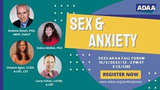 ADAA Fall Forum: Sex & Anxiety