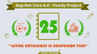 #25 Foody Asp.Net Core 6.0 Project - Listing Categories in Dropdown Tool