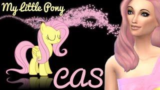 The Sims 4: My Little Pony - Fluttershy CAS//collab with Pixelplumbob