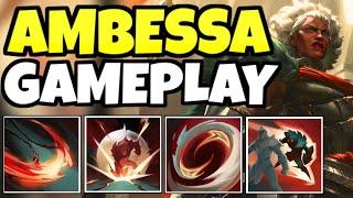 AMBESSA FULL GAMEPLAY | WORLD'S FIRST PENTAKILL!