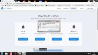 Installing flexihub on Windows Computer