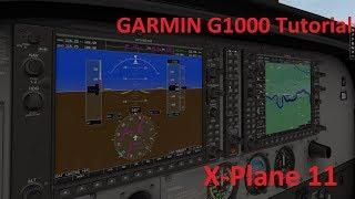 Garmin G1000 Tutorial and demo X-Plane (+ MSFS if you start flight with dep + dest in flight plan)