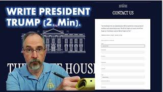 HERE'S HOW TO WRITE THE WHITE HOUSE