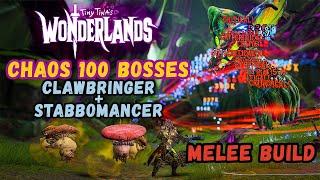 Tiny Tina’s Wonderlands : Chaos 100 Bosses | Clawbringer/Stabbomancer (2024)