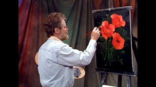 Oil Painting Lesson: How To Paint a Anemone Poppy with Lowell Speers