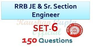 RRB JE & SSE PREVIOUS QUESTION WITH ANSWER SET-6