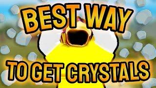 Best Way To Get TONS Of Crystals!!! [Booga Booga Reborn]