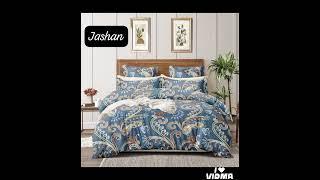 _*Jashan*_ Contents : 1 Queen Bedsheet with 2 Pillow Covers