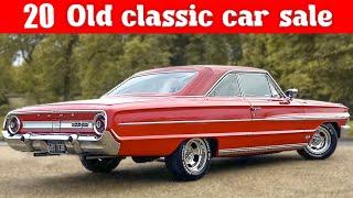 20 Legendary Classic Cars for Sale by Owners: Must-See Iconic Finds!