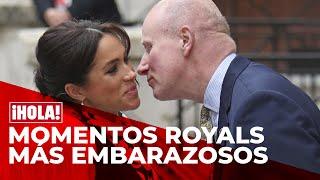 Los momentos más embarazosos de los 'royals'