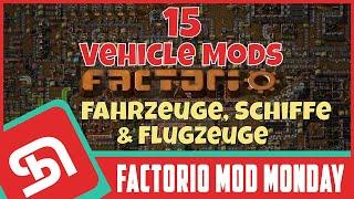 Die besten Factorio Mods | 15 Mods (Fahrzeuge&Schiffe&Flugzeuge)