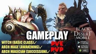 Gameplay Giant, Destroyer, Titan Black Desert Mobile Global