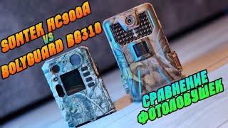 Сравнение качества записи фотоловушек SUNTEK HC900A и BOLYGUARD BG310