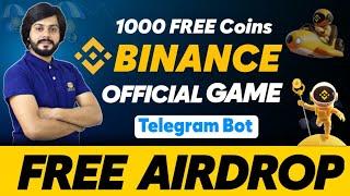 Moonbix Binance Official  Airdrop | Moonbix Telegram Bot Joning Link | Earning Game Moonbix Mining