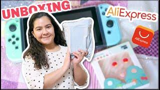 UNBOXING ALIEXPRESS ITEMS || NINTENDO SWITCH ACCESSORIES