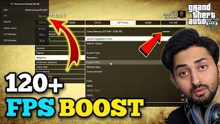 HOW TO BOOST FPS IN GTA 5 ON LOW END PC | GTA 5 LAG FIX ON LOW END PC | Hindi/Urdu | THE NOOB