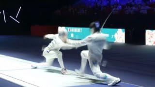 Highlights Alexandre BARDENET  v Ruslan KURBANOV  | Semi Final Men’s Epee Ind |WC 2022 Paris