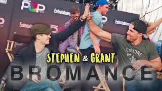 stephen amell and grant gustin’s b𝗿𝗼𝗺𝗮𝗻𝗰𝗲 for 8 mins