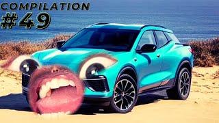 DISRESPECTFULLY FUNNY Compilation of Lamborghini Audi Corvettes Mopars Jeeps Trucks and  EVs