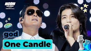 [KCON LA 2024] god - 촛불하나 (One Candle) | Mnet 240814 방송