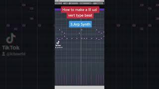 How To Make A Lil Uzi Vert Type Beat In 1 Minute! #shorts