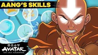 Avatar Aang's Bending Skill Tree   Full Evolution | Avatar: The Last Airbender