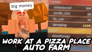 Work at a Pizza Place Autofarm GUI - ROBLOX EXPLOITING