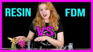Resin vs FDM 3D Printing