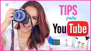 COMO EMPEZAR EN YOUTUBE: Tips que DEBES saber (Como edito mis videos, ganar dinero..) Jimena Aguilar