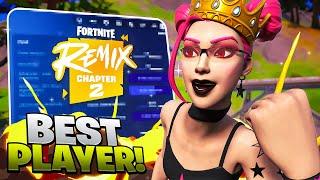 *BEST* PLAYER!  + *NEW* BEST Controller Settings For Fortnite Chapter 2 REMIX! (PS4/PS5/XBOX/PC)