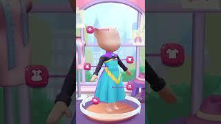 My Talking Angela 2  || Frozen️ and Elsa🩵 #cosplay #takingangela2 #mytalkingangela2 #viral