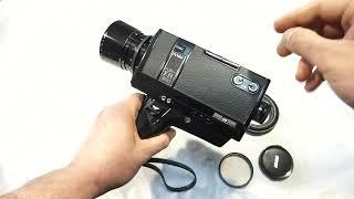 Porst Reflex ZR 360 Super 8 camera WORKING Porst Reflex ZR 360 8mm film camera TESTED