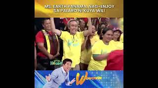 WOWOWIN: MISS EARTH PANAMA, NAG-ENJOY SA PALARO NI KUYA WIL!