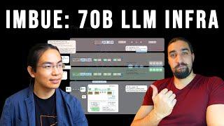 Imbue - training a 70B model from scratch! (w/ Bowei - head of infra)