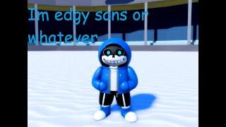 Glitchtale Sans Showcase in Undertale Endless Route Roblox