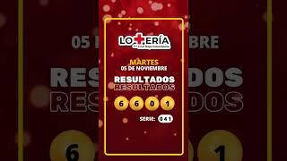 Resultado Loteria de la Cruz Roja del martes 05 de Noviembre #Shorts #Loteria