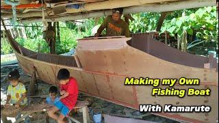 MAKING MY OWN FISHING BOAT | KABANTAY