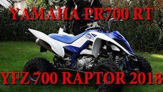 YAMAHA PR700 RT YFM 700 RAPTOR 2018!!!