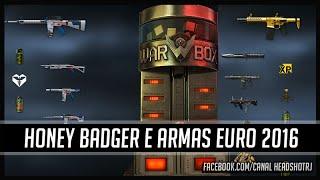 Warface Warbox Opening Honey Badger e Armas Euro 2016