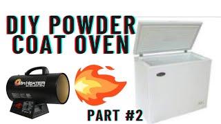 DIY powder coat oven - Propane heater modification for oven