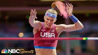 Fiery Sandi Morris takes pole vault world title by storm, leads US to 1-2 finish | NBC Sports